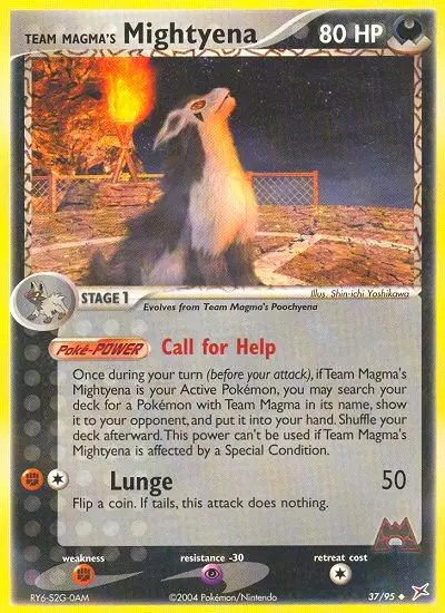 Team Magmas Magnayen – EX Team Magma vs Team Aqua 37