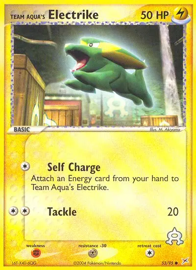 Team Aquas Frizelbliz – EX Team Magma vs Team Aqua 53