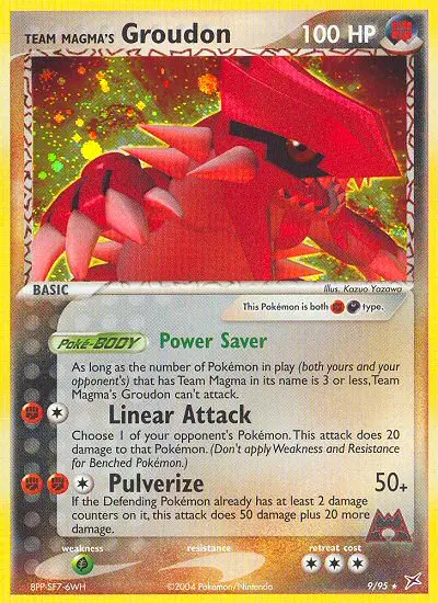 Team Magmas Groudon – EX Team Magma vs Team Aqua 9
