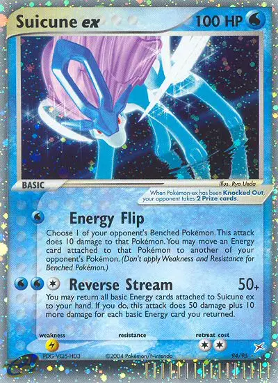 Suicune-ex – EX Team Magma vs Team Aqua 94