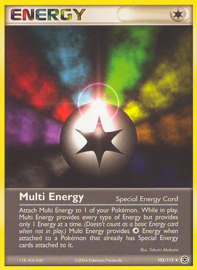 Multi-Energie – EX Feuerrot & Blattgrün 103