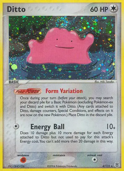 Ditto – EX Feuerrot & Blattgrün 4