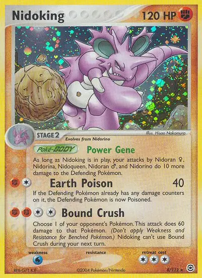 Nidoking – EX Feuerrot & Blattgrün 8