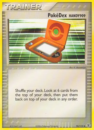 PokéDex HANDY909 – EX Feuerrot & Blattgrün 96