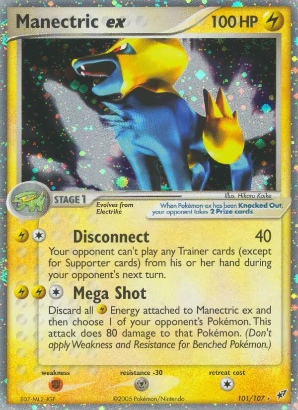 Voltenso-ex – EX Deoxys 101