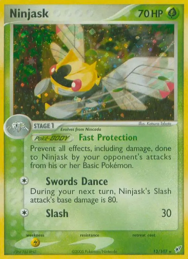 Ninjask – EX Deoxys 13