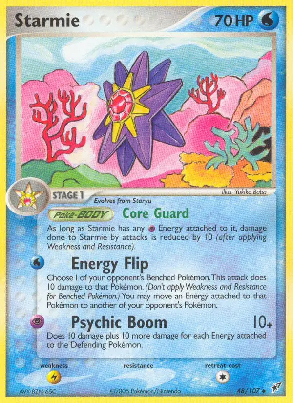 Starmie – EX Deoxys 48