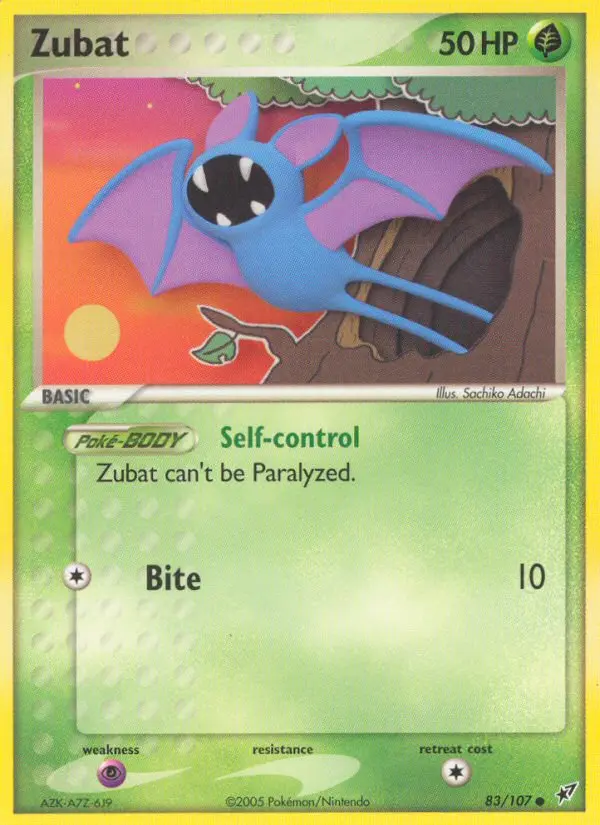 Zubat – EX Deoxys 83