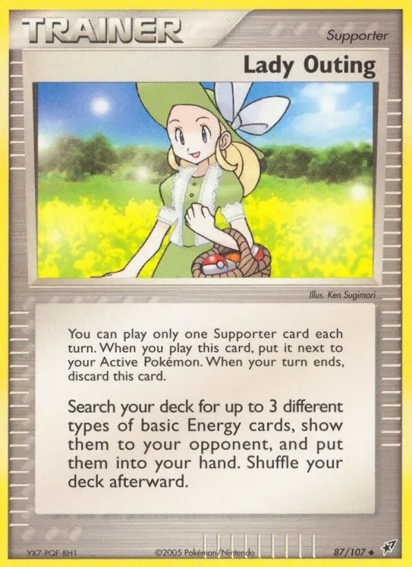 Lady Outing – EX Deoxys 87