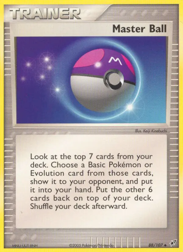 Meisterball – EX Deoxys 88