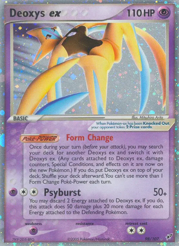 Deoxys-ex – EX Deoxys 98