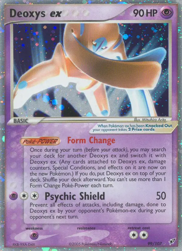 Deoxys-ex – EX Deoxys 99