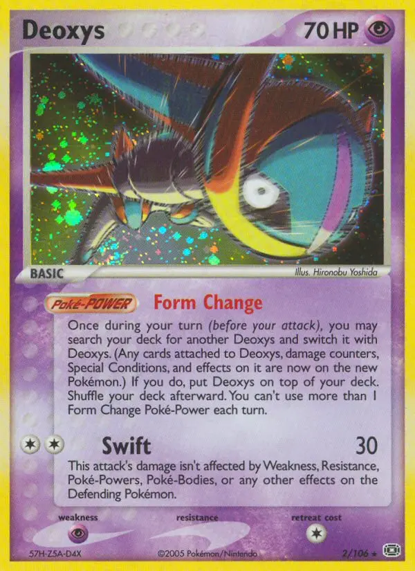 Deoxys – EX Smaragd 2