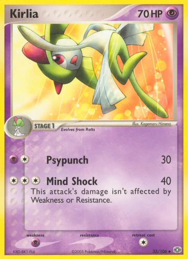 Kirlia – EX Smaragd 33