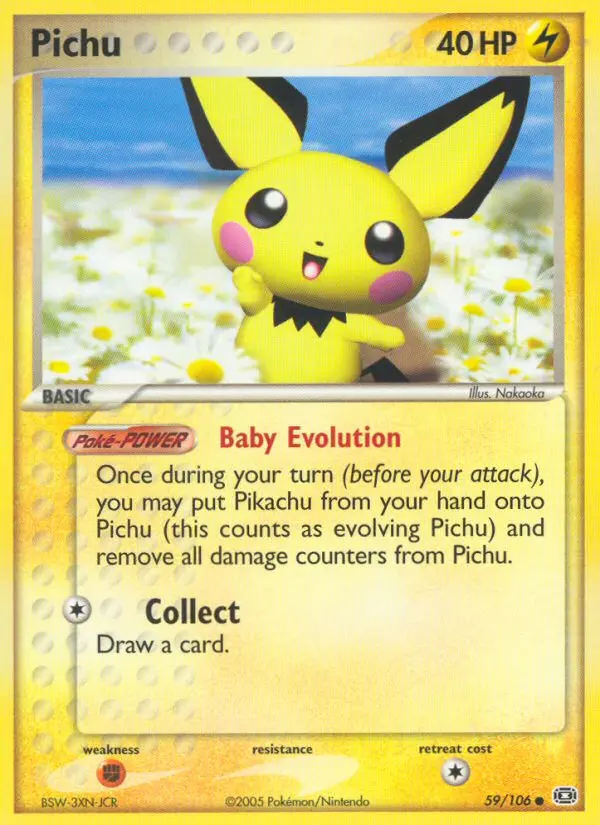 Pichu – EX Smaragd 59
