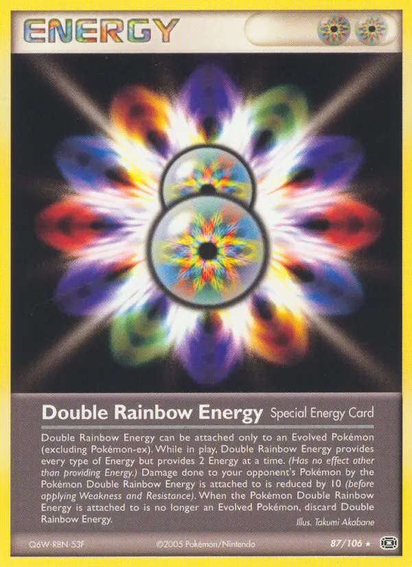 Doppelte Regenbogen Energie – EX Smaragd 87