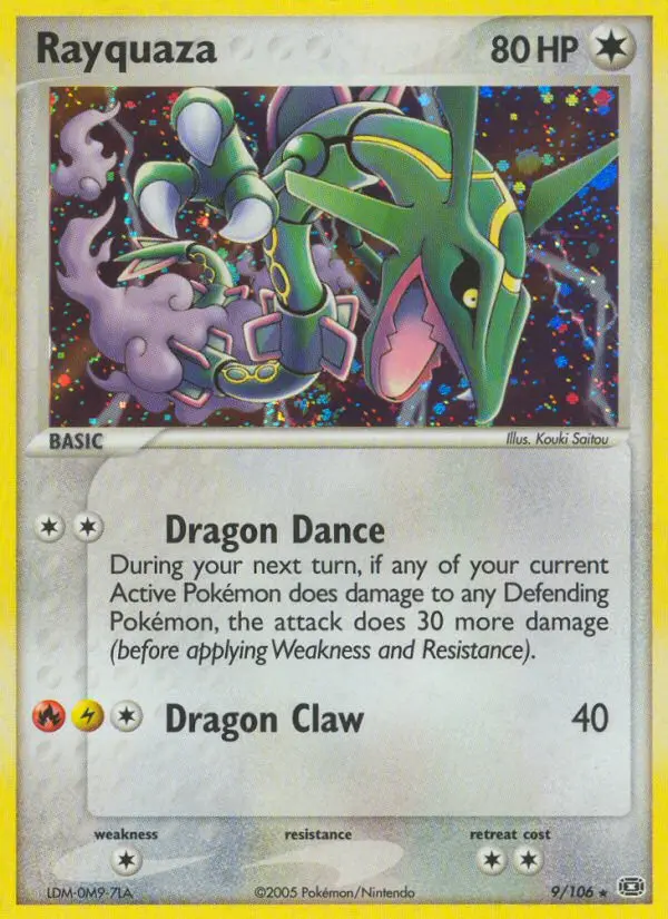 Rayquaza – EX Smaragd 9