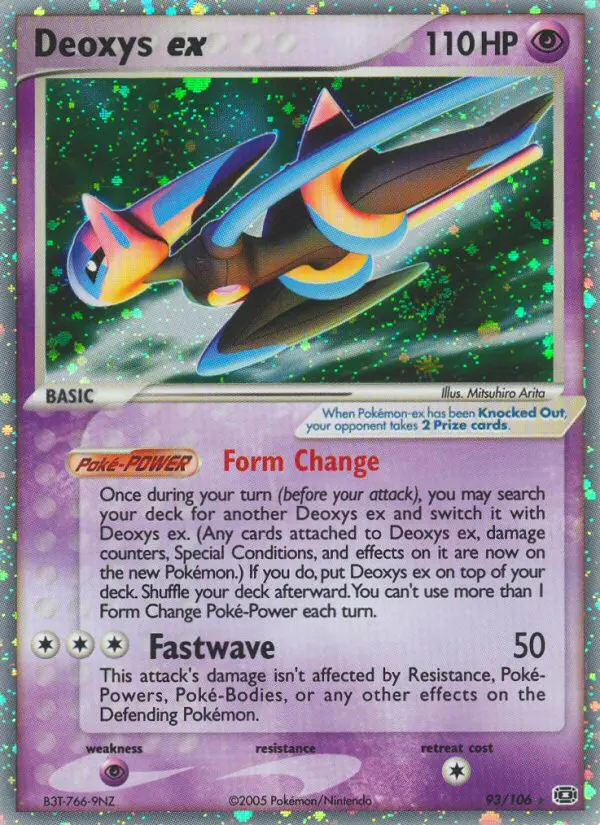 Deoxys-ex – EX Smaragd 93