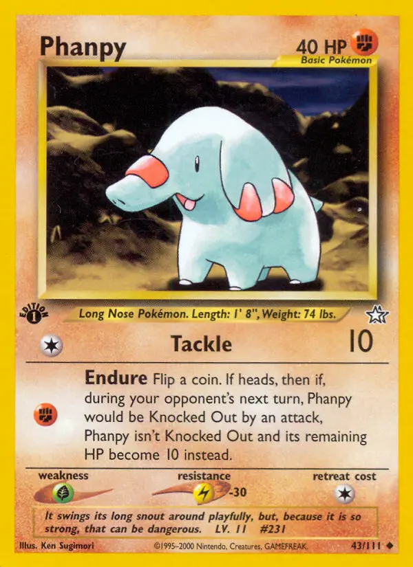 Phanpy – Neo Genesis 43