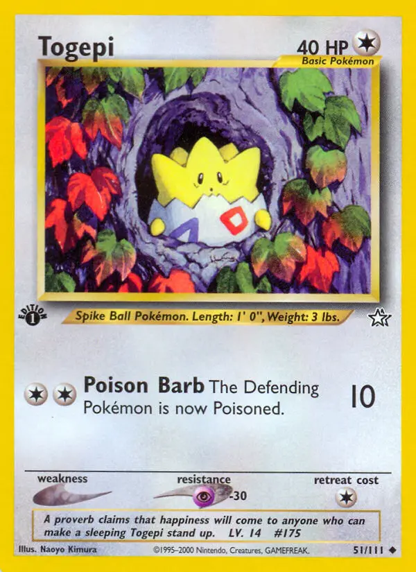 Togepi – Neo Genesis 51
