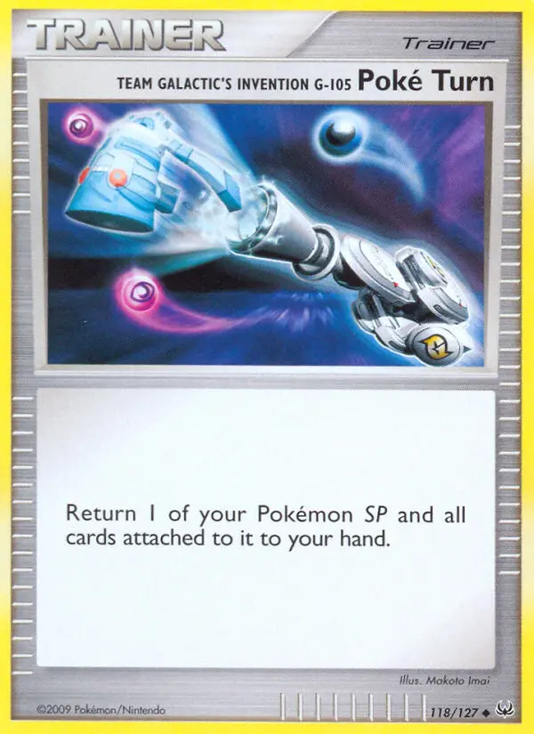 Team Galaktiks Erfindung G-105 Poké-Dreher – Platin 118