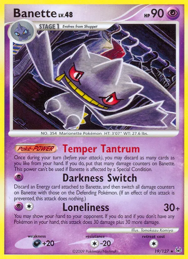 Banette – Platin 19