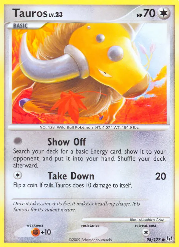 Tauros – Platin 98