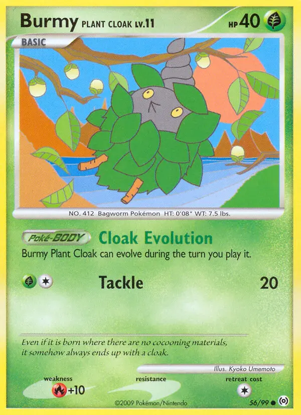 Burmy Pflanzenumhang – Arceus 56