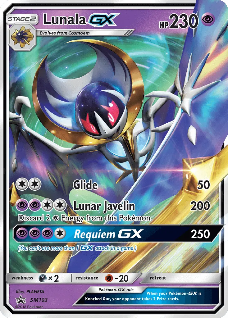 Lunala GX – SM Promokarten SM103