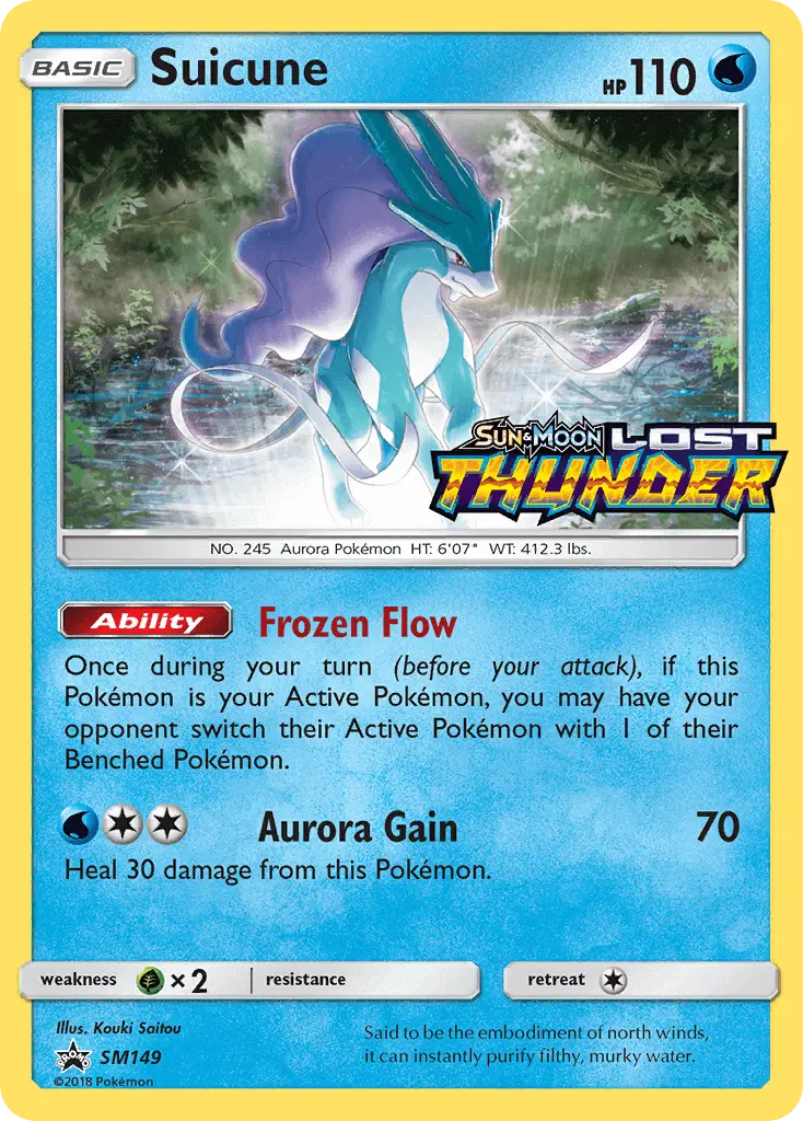 Suicune – SM Promokarten SM149