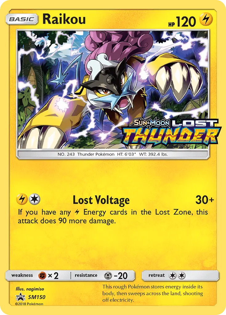 Raikou – SM Promokarten SM150