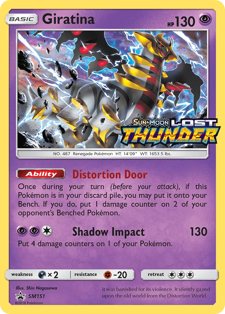Giratina – SM Promokarten SM151