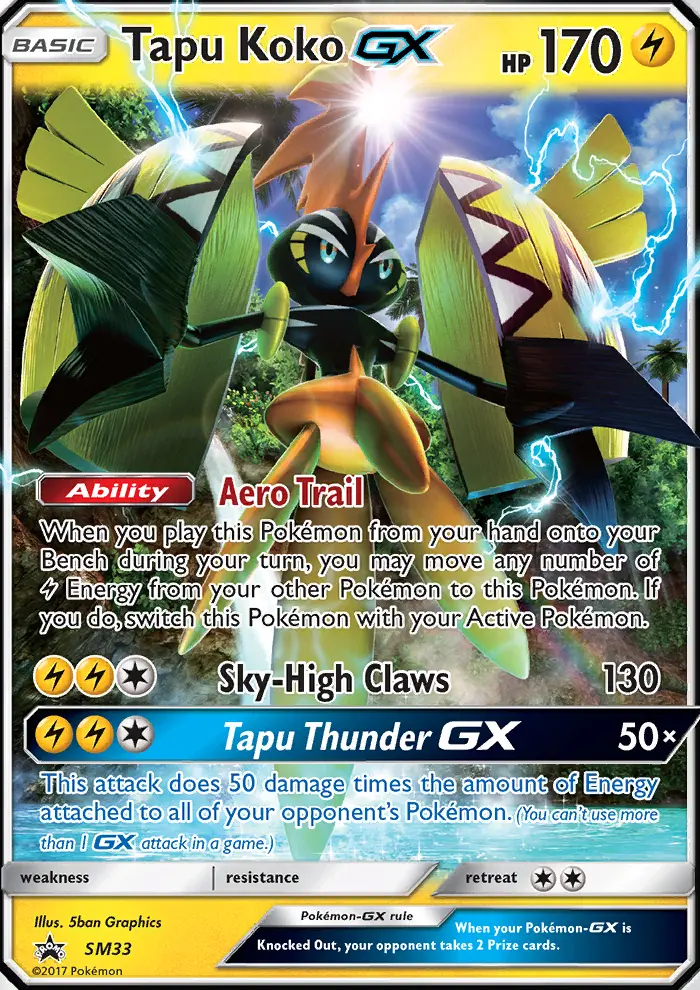 Kapu-Riki GX – SM Promokarten SM33