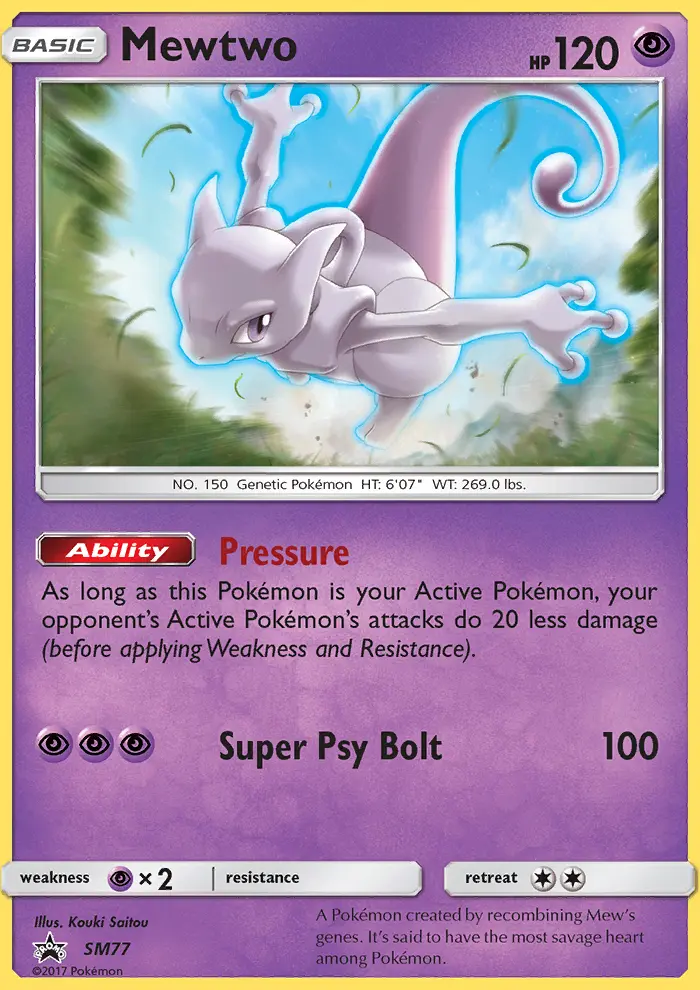 Mewtu – SM Promokarten SM77