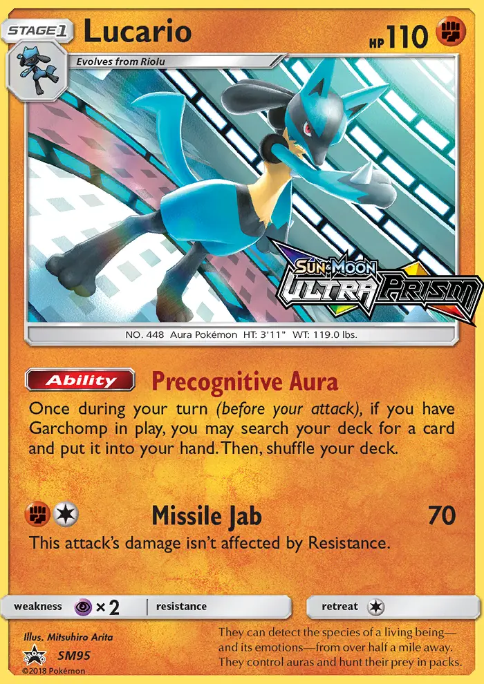 Lucario – SM Promokarten SM95