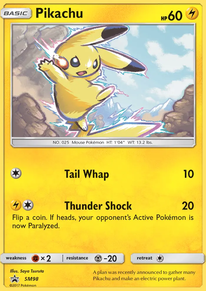 Pikachu – SM Promokarten SM98