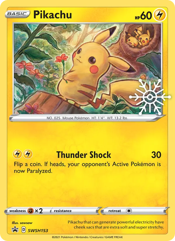 Pikachu – SCSC Promokarten SWSH153