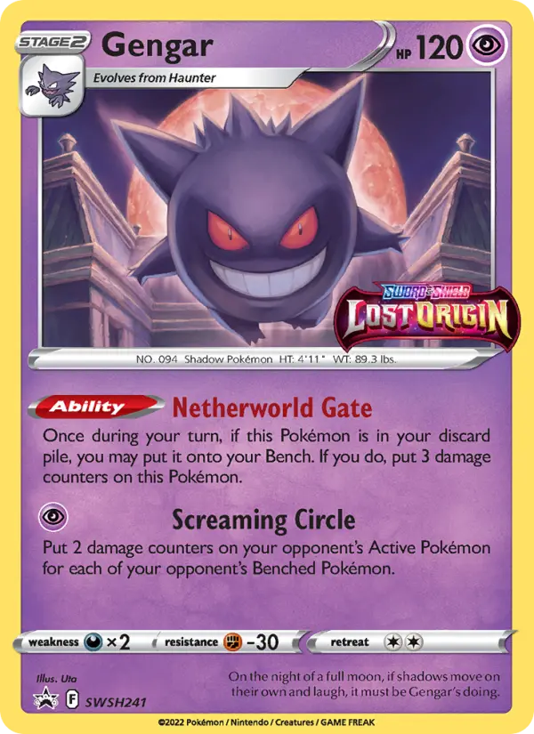 Gengar – SCSC Promokarten SWSH241