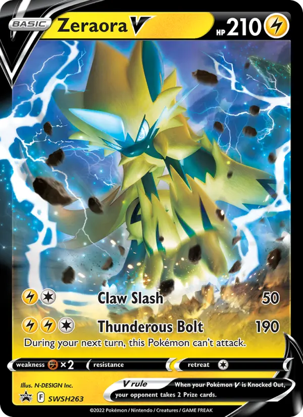 Zeraora V – SCSC Promokarten SWSH263