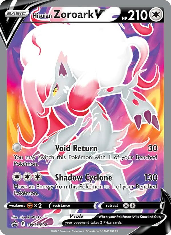 Hisui-Zoroark V – SCSC Promokarten SWSH297