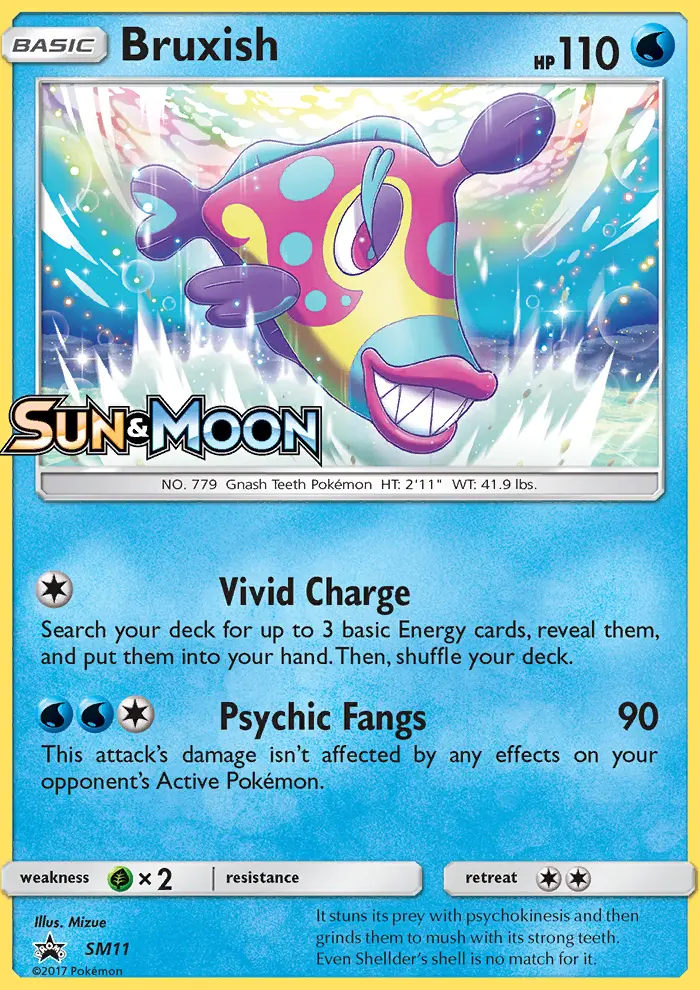 Bruxish – SL Cartas de promoción SM11