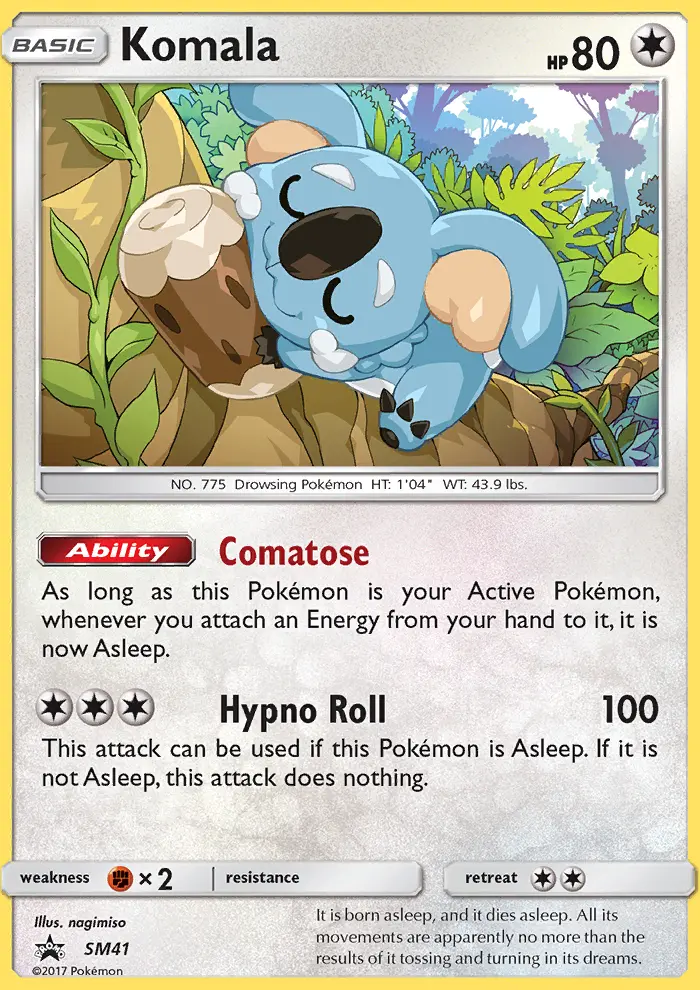 Komala – SL Cartas de promoción SM41