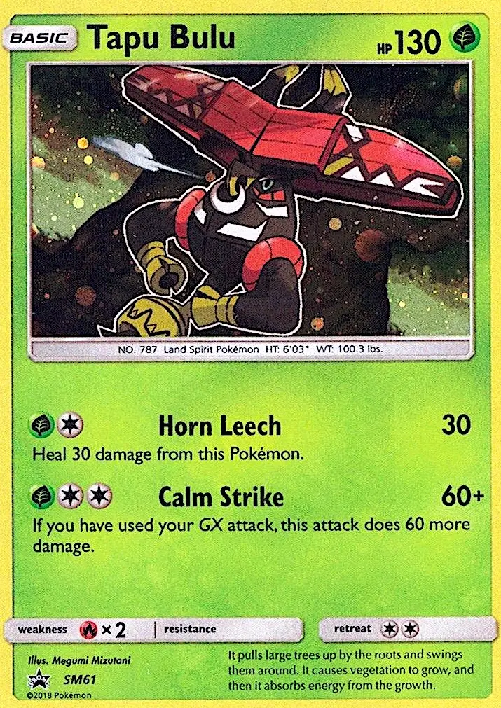 Tapu Bulu – SL Cartas de promoción SM61