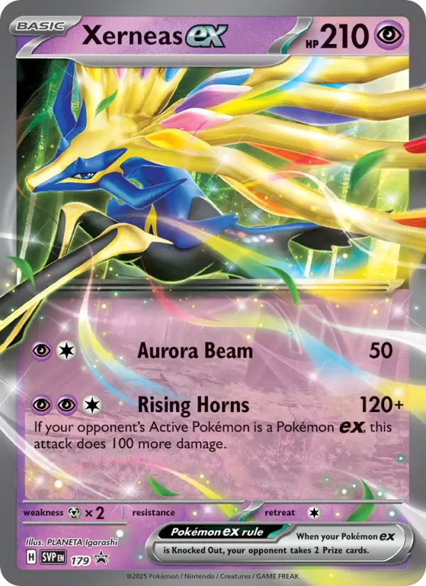 Xerneas ex – SVP Black Star Promos 179