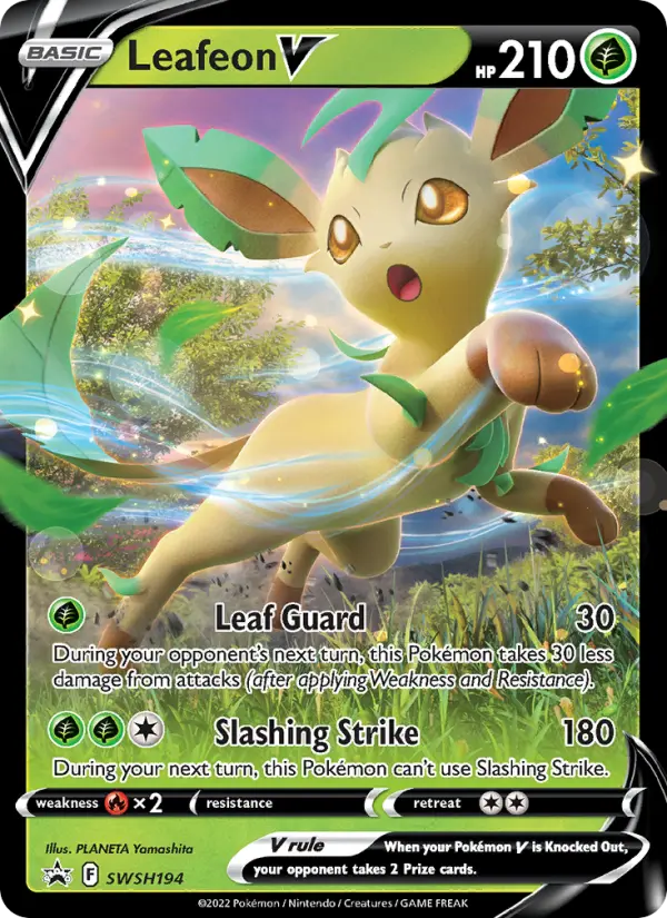 Leafeon V – Cartas de promoción ESES SWSH194