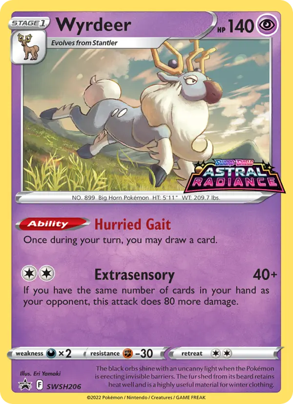 Wyrdeer – Cartas de promoción ESES SWSH206