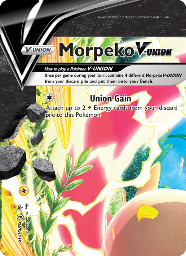 Morpeko V-UNIÓN – Cartas de promoción ESES SWSH215