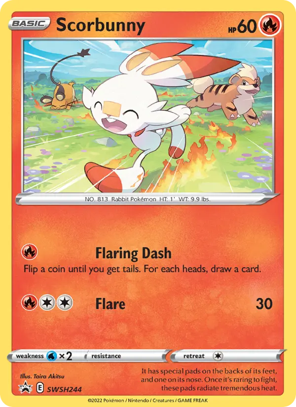 Scorbunny – Cartas de promoción ESES SWSH244