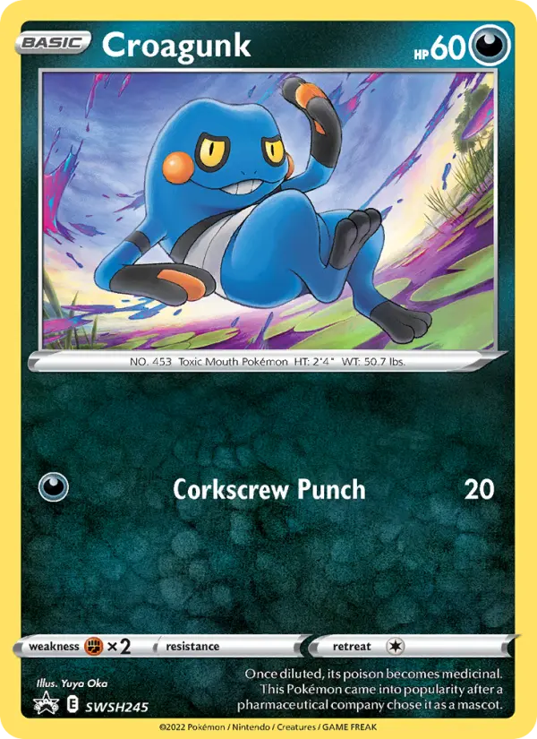 Croagunk – Cartas de promoción ESES SWSH245