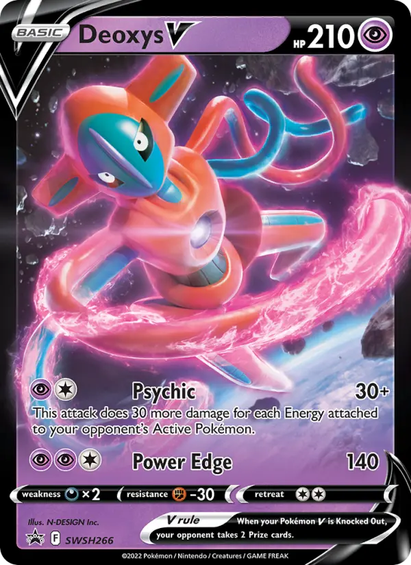 Deoxys V – Cartas de promoción ESES SWSH266